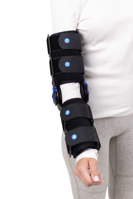 Ортез ліктьового суглоба з шарнірним механізмом MED1-TJ-301