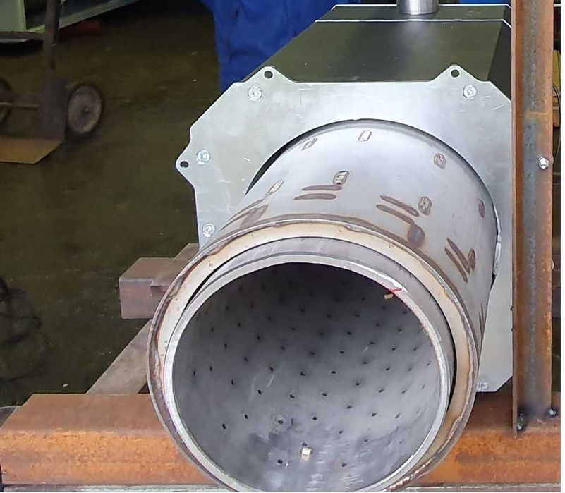 Palnik na pellet Kipi podajnik sterownik zestaw 150 kW obrotowy