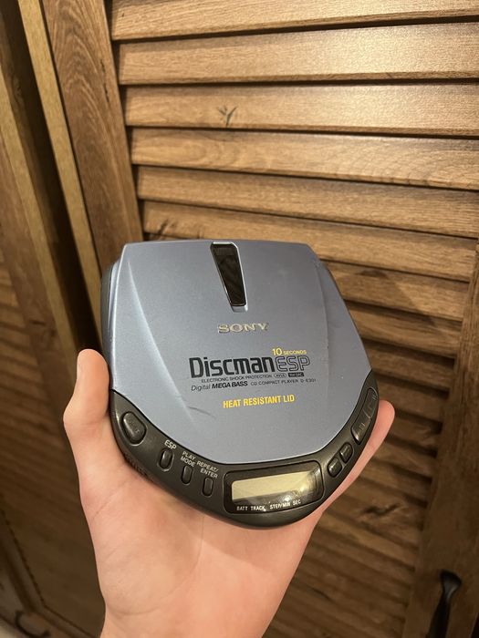 CD-плеєр Sony Discman D-E301 ESP2 Mega Bass (Ідеальний стан / Топ)