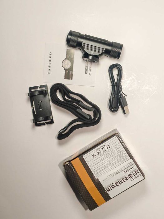 Poprawiona czołówka, wymienione diody, 3800K, 1800LM, CRI 97