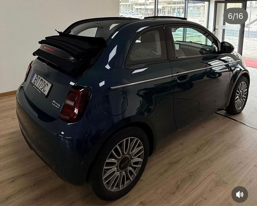 Fiat 500e Cabrio 116 CV — 43 kWh | Cabrio | 100% Elétrico