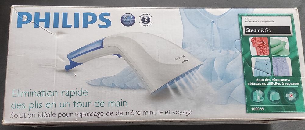 Steamer Philips Steam & Go