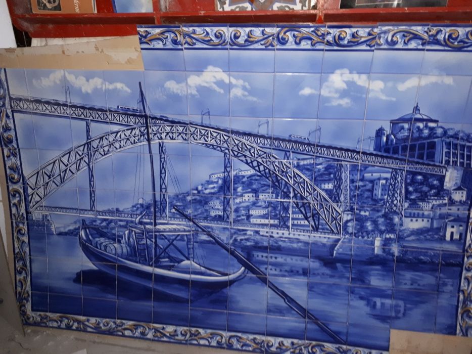 Painel em azulejo Porto