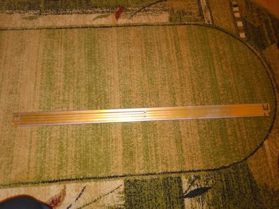 Poprzeczka przednia półki regał metalowy element obramowania ocynk 90