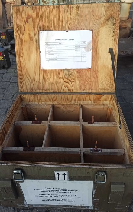 Skrzynia drewniana  75 x 50 x 40