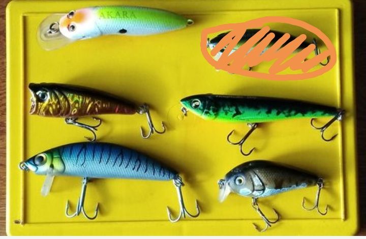 Воблери, блешні, силікон, аксесуари Strike pro, Flagman, kosadaka, mol