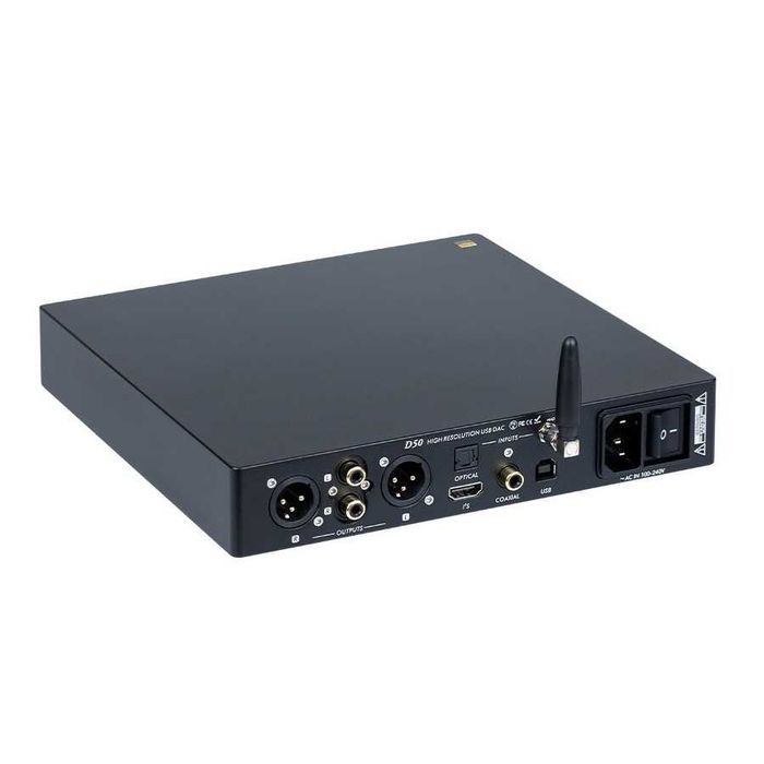 LOXJIE D50 DAC AK4499 USB XMOS Bluetooth 5.0 MQA 32bit 768kHz DSD512
