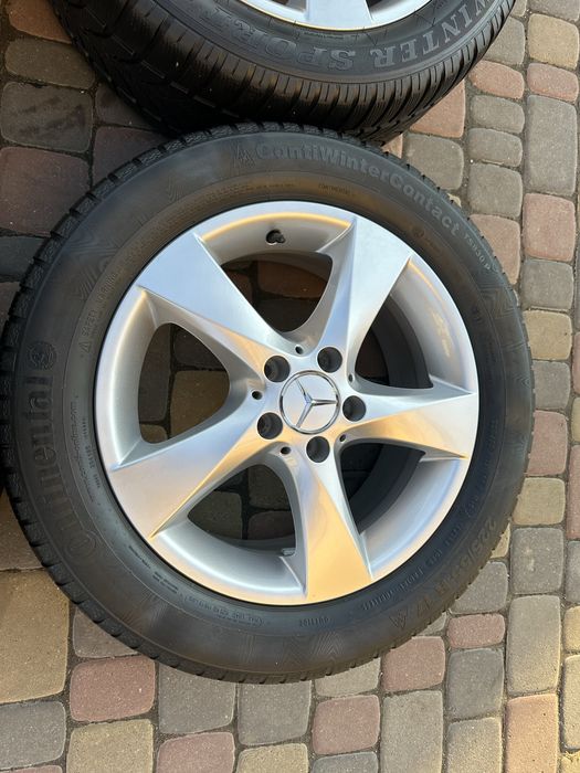 Диски R17 5 112 Mersedes Original з гумою 225/55/17