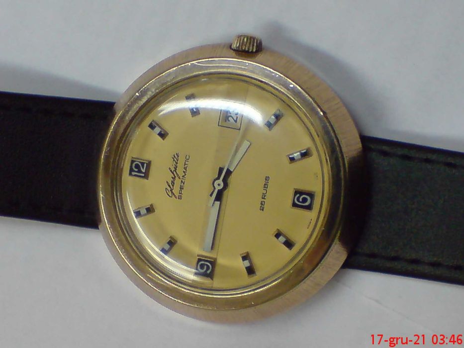 zegarek Glashutte automat Duży