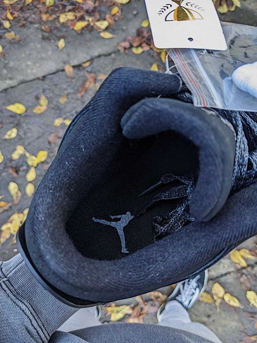 Чоловічі кросівки Nike Jordan 3 "Black Cat Luxe" Розміри 40-45