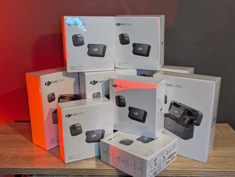 З гарантією • НОВІ • DJI Mic Mini 2TX+1RX – мікрофон для відео, блогу