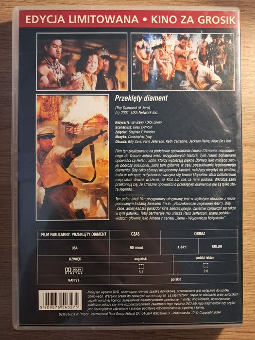 Przeklęty diament | Billy Zane | DVD