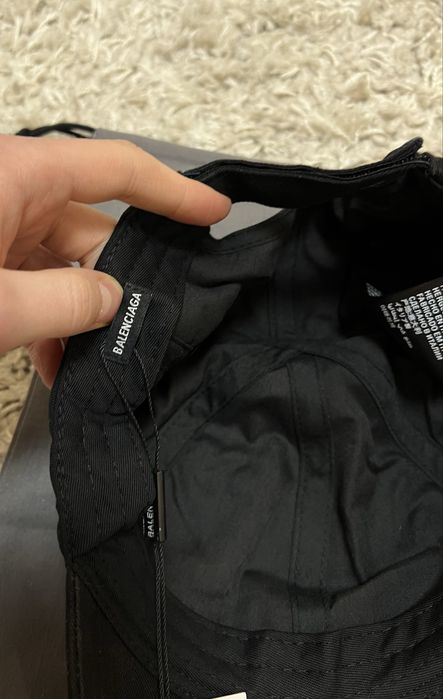 Balenciaga off white кепка