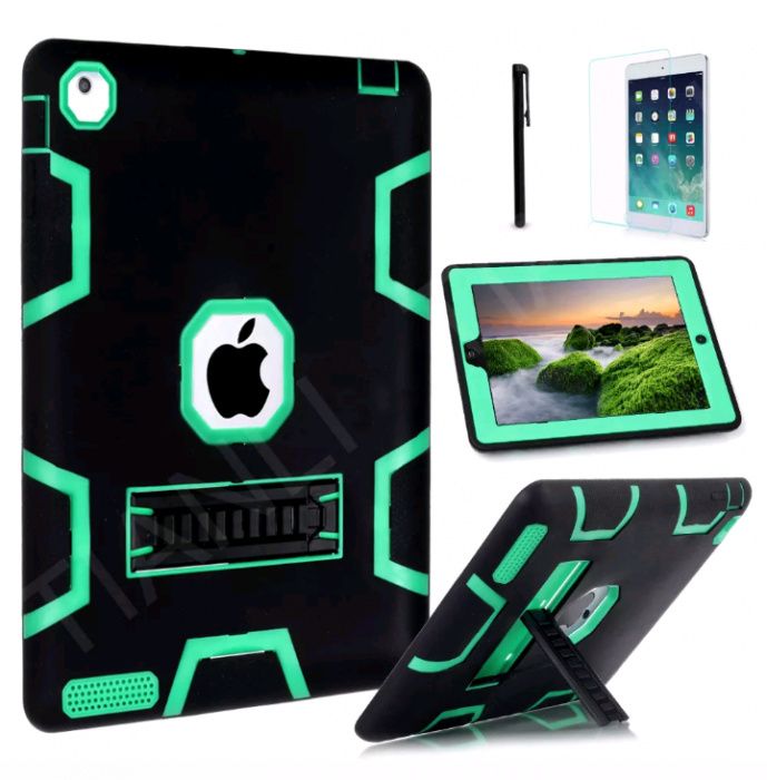 Capa iPad mini 5 , iPad 2/3/4 , iPad air 5/6,antishock em silicone