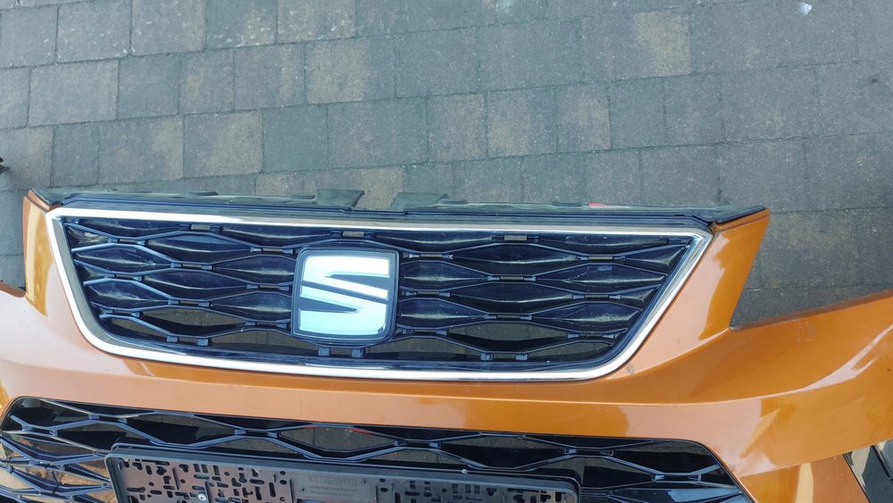 seat ateca zderzak przód przedni radad pdc skryski spryskiwacze