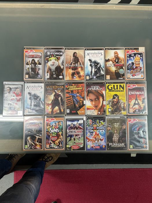 22 jogos P.S.Portable