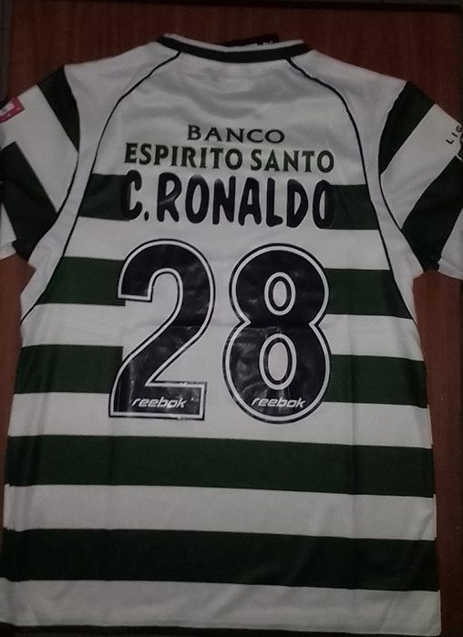 T-shirt da Cr7 Sporting a estrear