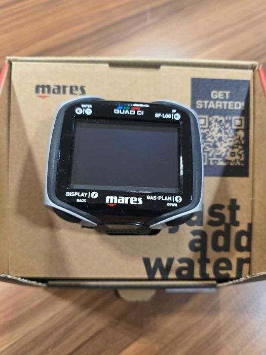 Komputer nurkowy Mares Quad CI nowy