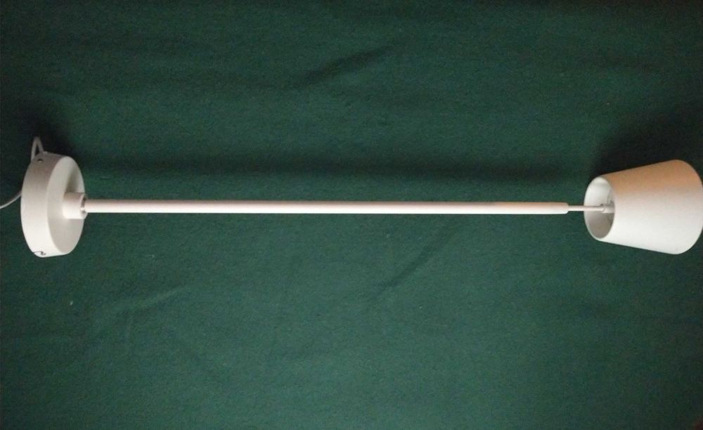 Candeeiro Projetor tecto Led cor Branco Ikea Tisdag