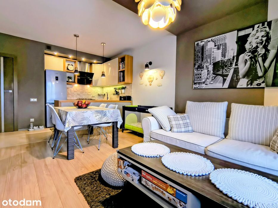 Przestronne 3-pokojowe mieszkanie z ogródkiem