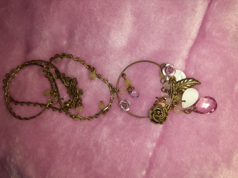 Conjunto Brincos e Fio