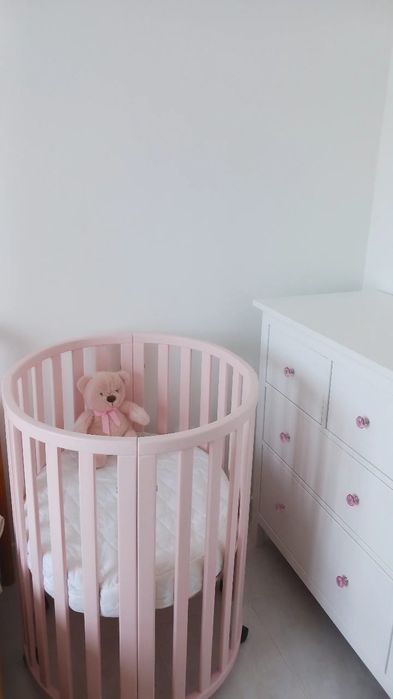 Berço oval tipo stokke