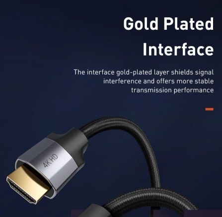 Baseus HDMI 2.0 Cable, 4K 60Hz, 3 Meters, New64741248249219122