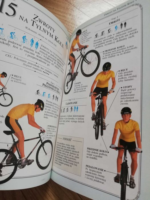 ksiazka: ,,Nauka jazdy na rowerze gorskim"
