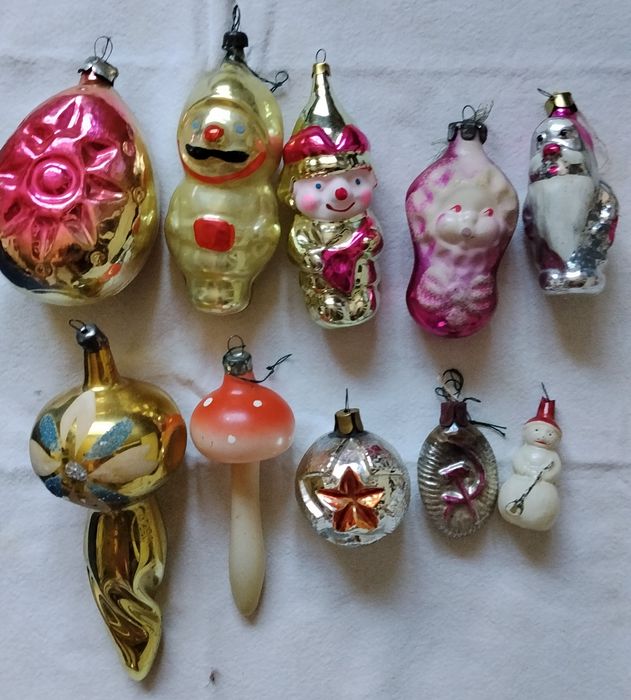 Елочные игрушки Ссср.
