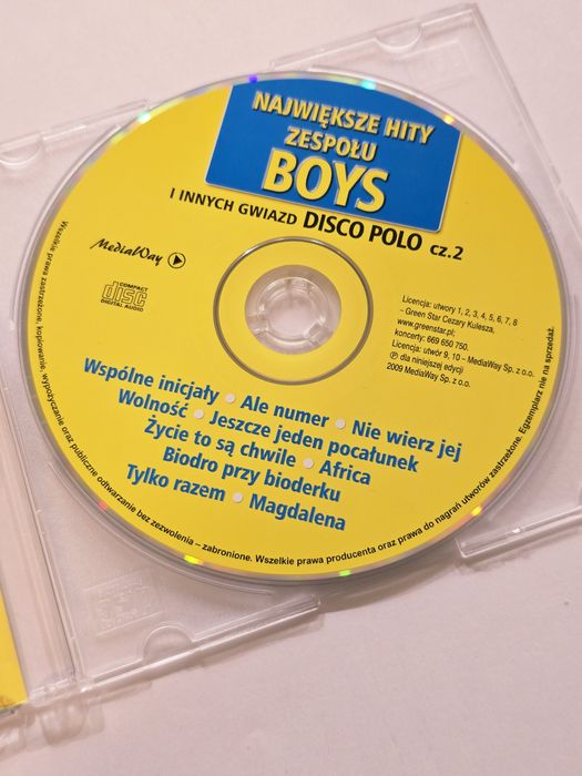 Płyta CD Boys Disco Polo
