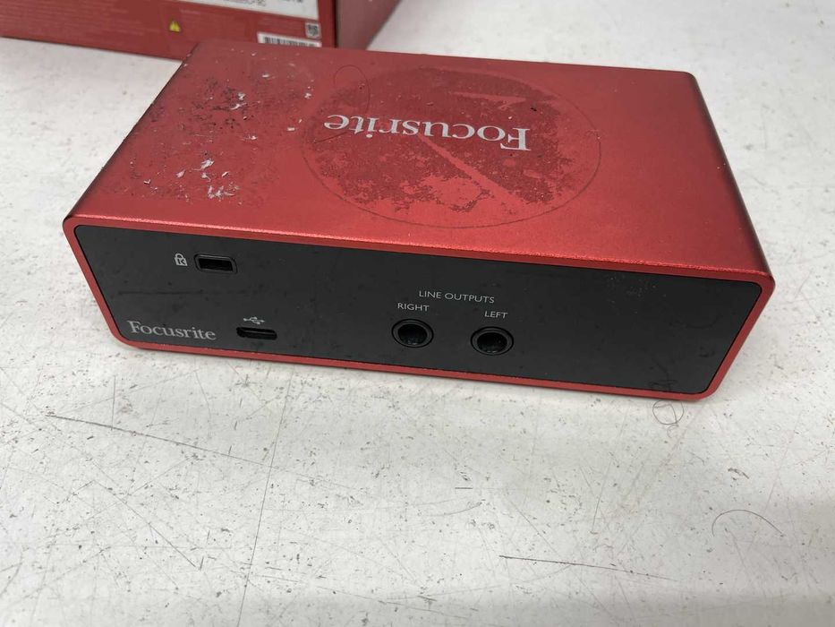 Звукова карта Focusrite Scarlett Solo 3rd Gen аудиоинтерфейс USB-C
