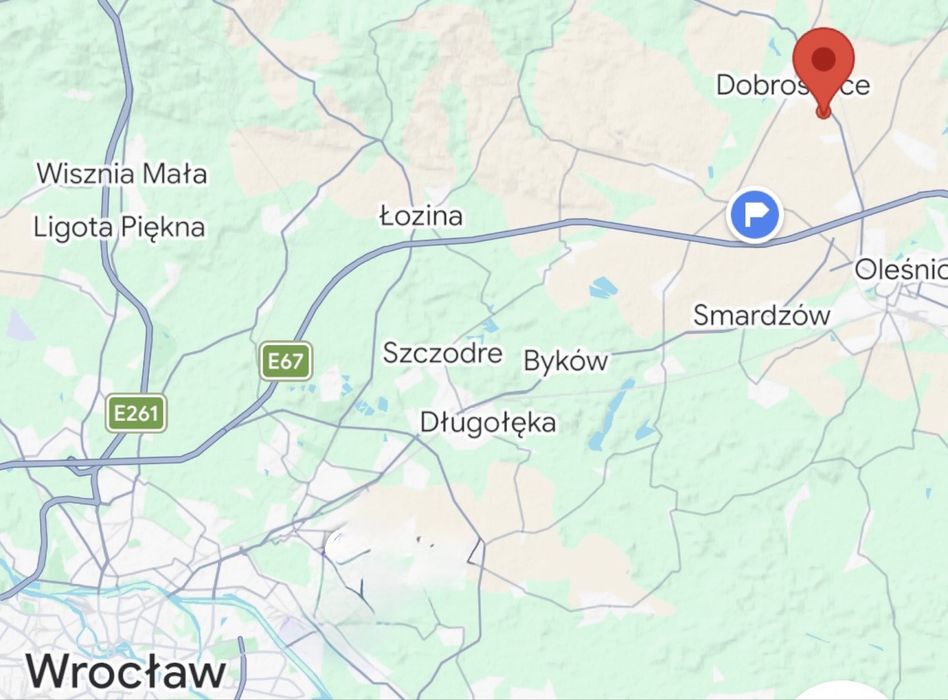 Działka Nowosiedlice/Dobroszyce - Widok 2