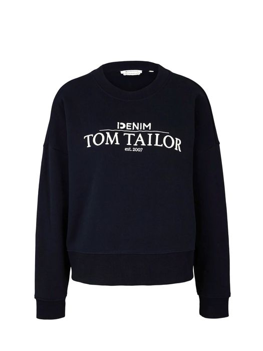 Жіночій синій світшот Tom Tailor Denim