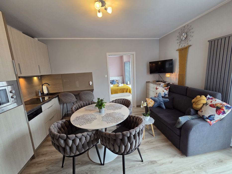 Apartament Władysławowo 2 pokoje 2-6/7 os parking 500m MORZE 2x balkon