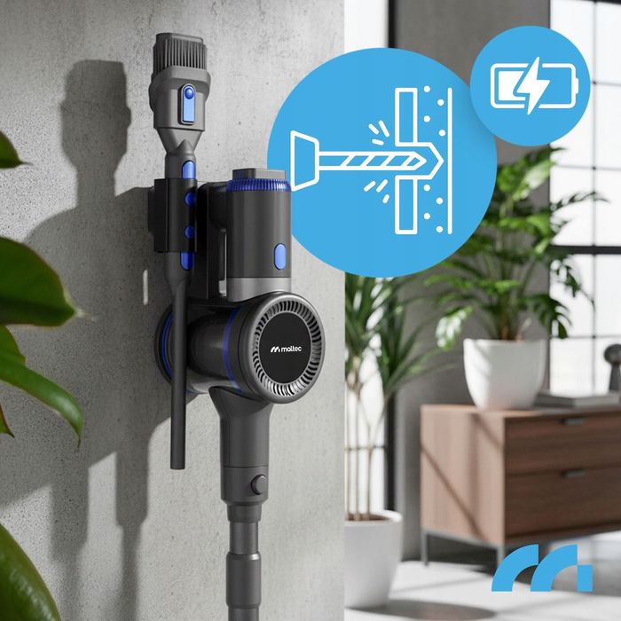 Odkurzacz Bezprzewodowy Pionowy Bezworkowy Elektroszczotka Led3w1 400w