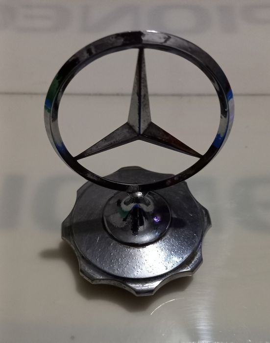 Antigo Emblema Mercedes 170 V , S , 300 Adenauer anos 30, 40, 50 (RARO