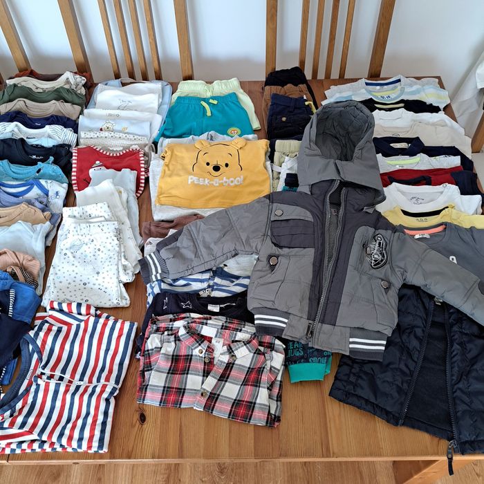 Paczka ubrań dla chłopca 74-80.