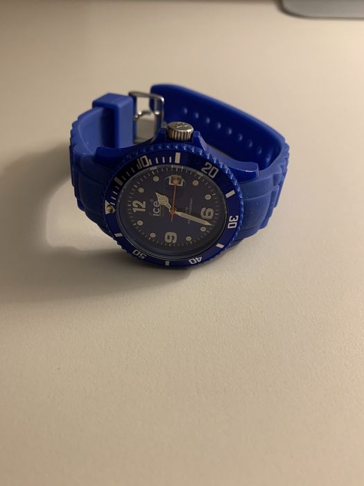 Ice Watch синие резиновый ремешок