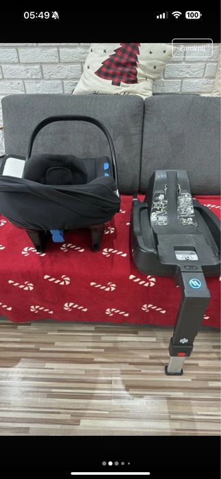 Fotelik , baza, lusterko  avionaut pixel