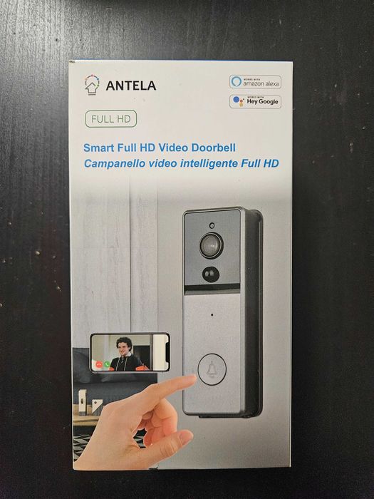 Antela Smart Full HD Video Doorbell Campainha