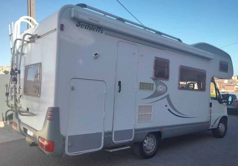 Autocaravana Fiat Ducato 7 metros 6 passageiros