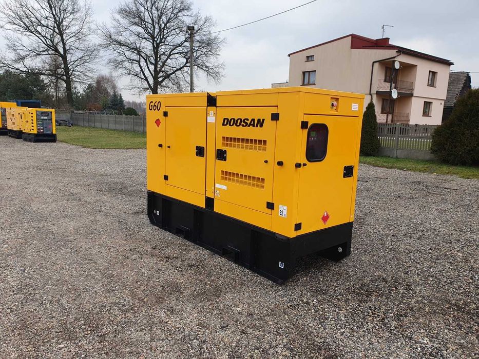 Agregat Prądotwórczy DOOSAN 60 KVA JOHN DEERE