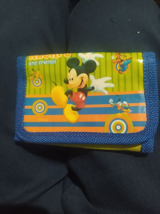 Carteira Disney Mickey para criança - portes CTT grátis