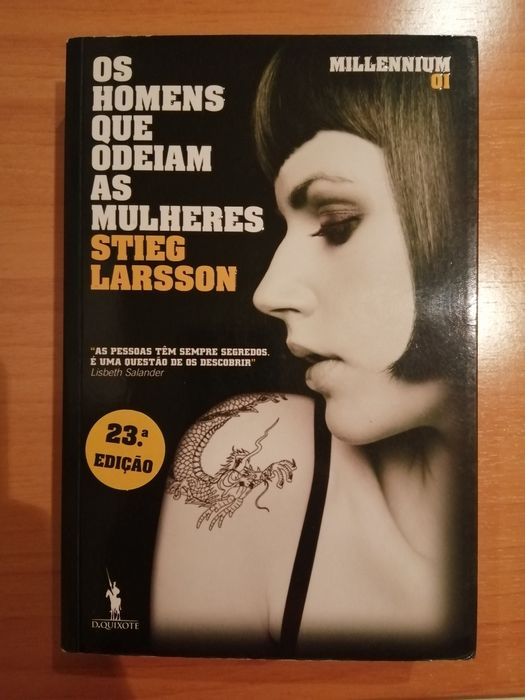 Livro Os homens que odeiam as mulheres