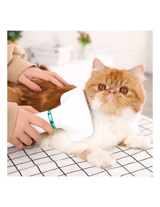 Escova e Secador para Animais de Ar Quente