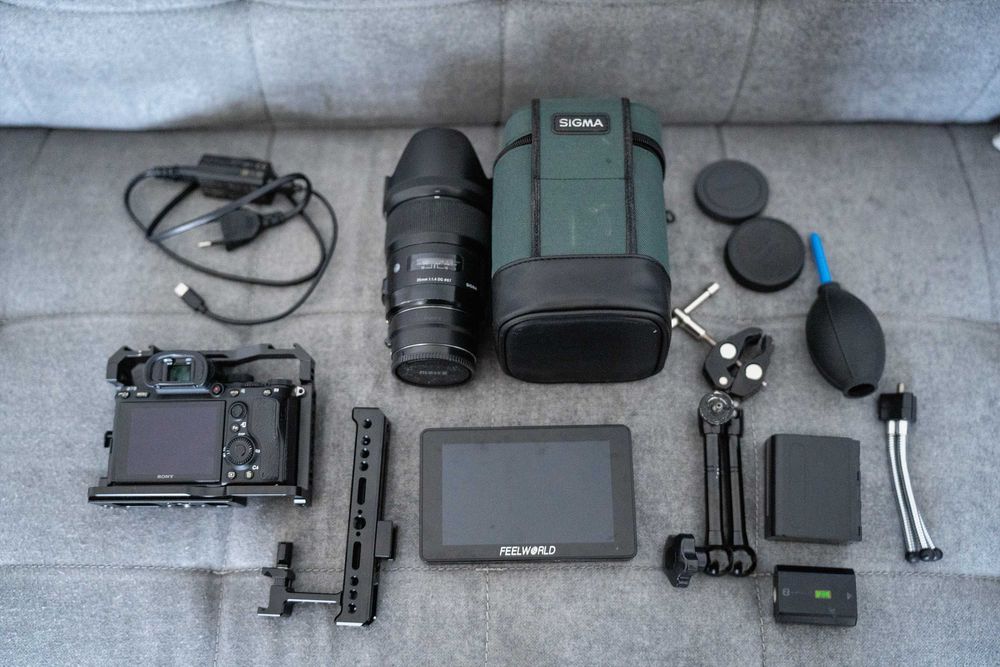 Sony A7iii | KIT Videografo RIG + Lente