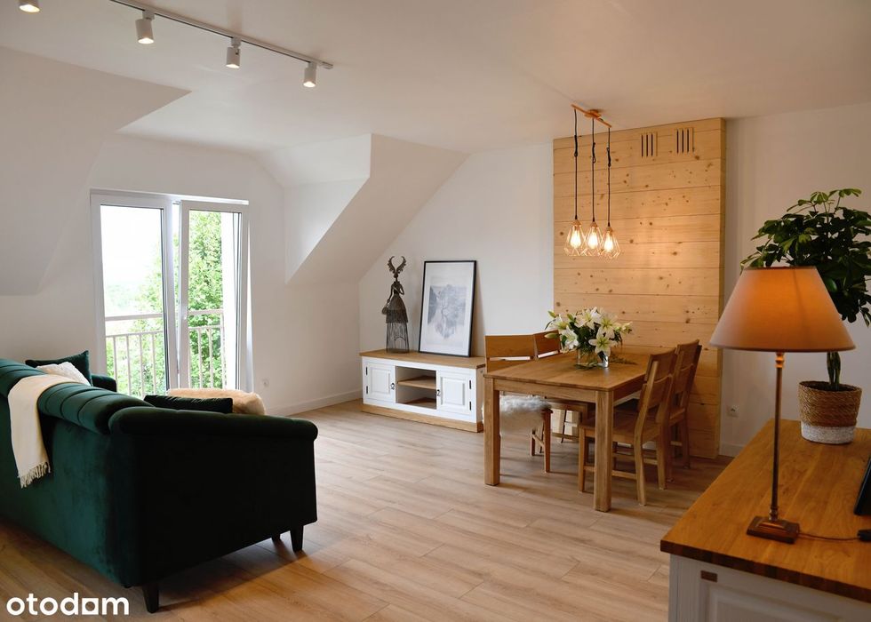Cisza, zieleń i przestrzeń,bezczynszowy apartament premium w Ustroniu.