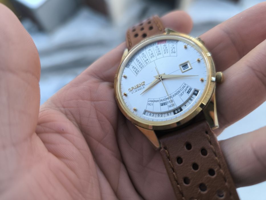 LATA 60 UNIKAT zegarek orient cesarski patelnia królewski multi year