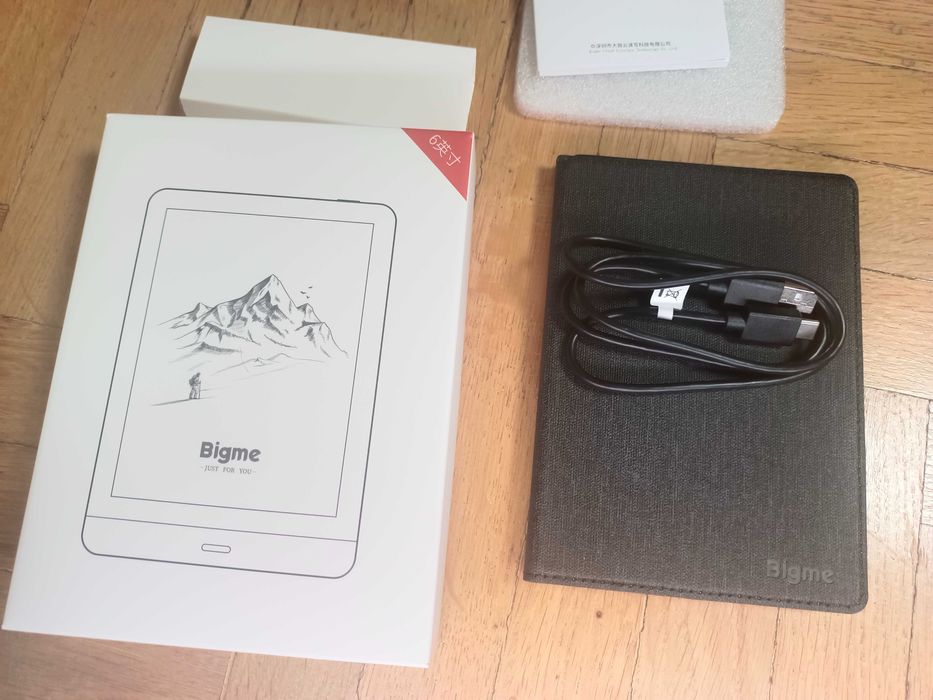Bigme Read - електронна книга 6 дюймів E-Ink, з підсвіткою на Android