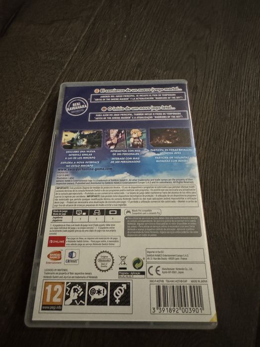 Nintendo Switch Sword Art Online - Hollow Realization